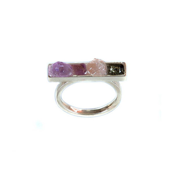 Anillo Mineral Linea Amatista Lalanne Joyas